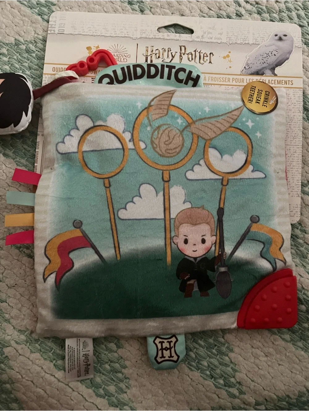 Harry Potter Blue Quidditch Soft Baby Activity Book